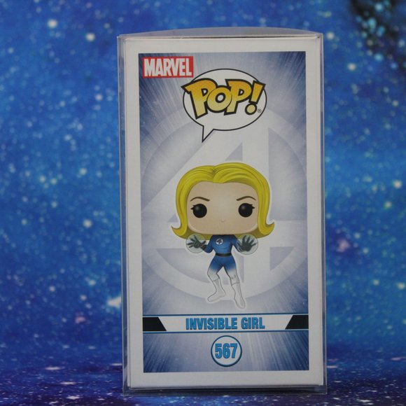Funko POP! Marvel Fantastic Four Invisible Girl (Translucent) #567 Spec Edition - Picture 4 of 6